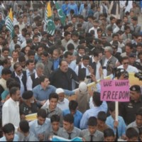 Kashmiri Protest Rally