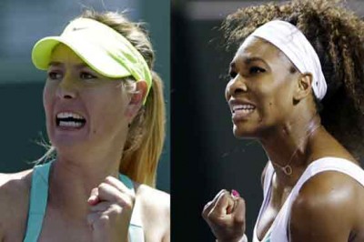 Maria Shira Sharipova and Serena Williams