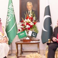 Muhammad Bin Salman with Nawaz Sharif