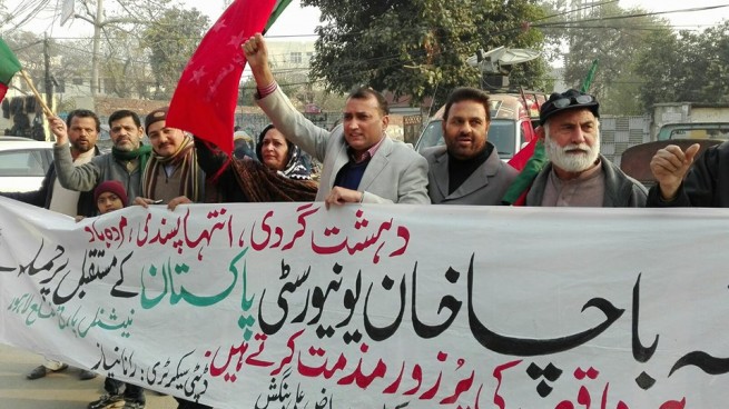 National Party Protesting