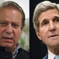 Nawaz Sharif and John Kerry