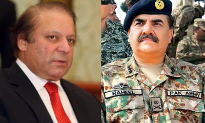 Nawaz Sharif and Raheel Sharif