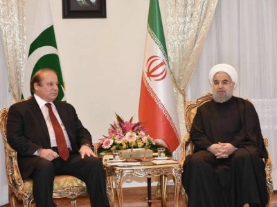 Nawaz and Hassan Rouhani