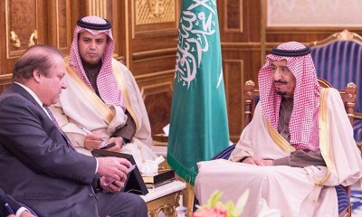 PM Nawaz Meets Saudi Crown