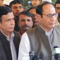 Pervez Elahi and Shujaat