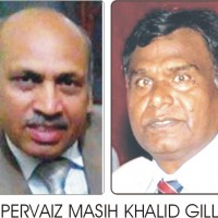 Pervez Masih and Khalid Gill