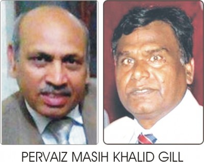 Pervez Masih and Khalid Gill