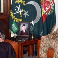 Saudi Foreign Minister and Raheel Sharif Met