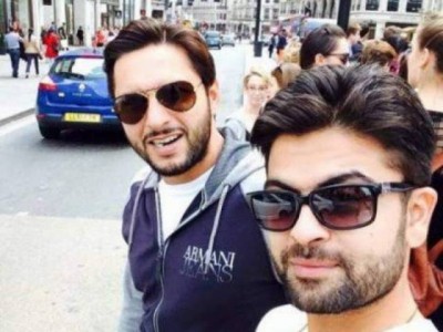 Shahid Afridi and Ahmed Shahzad