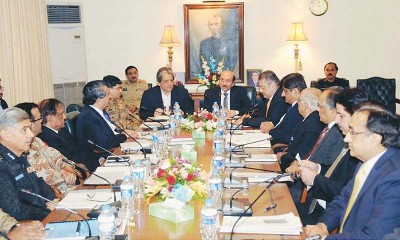 Sindh, Apex Committee Meeting