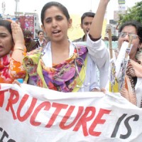 Young Doctor Protest