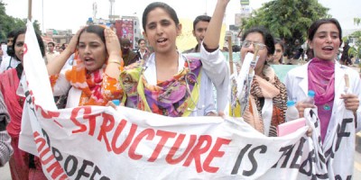 Young Doctor Protest