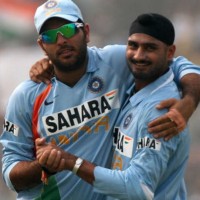 Yuvraj and Harbhajan Singh