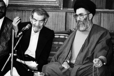 Sheheryar e Tabrezi with Seyyed Khamenei