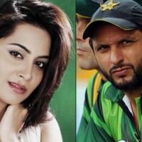 Afridi and Arshi Khan