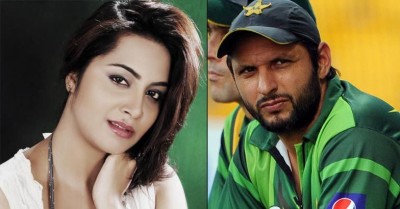 Afridi and Arshi Khan