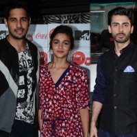 Alia, Sidharth and Fawad