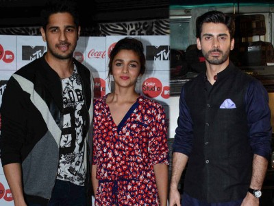 Alia, Sidharth and Fawad