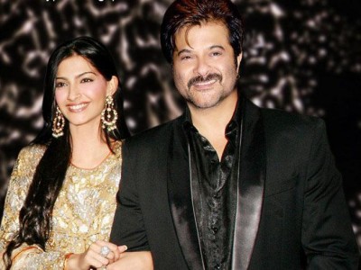 Anil Kapoor and Sonam Kapoor