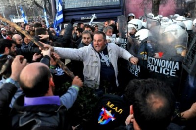 Greece Farmers Protest