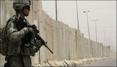 Iraq baghdad wall