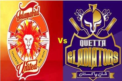 Islamabad United and Quetta Gladiators