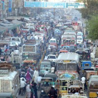 Lahore Traffic Jam