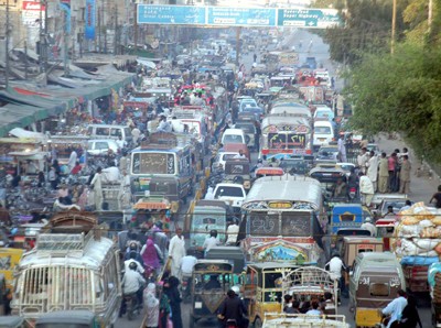 Lahore Traffic Jam