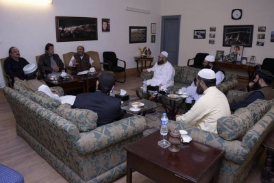 Mufti Mohammad Naeem,Meeting