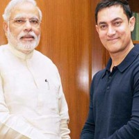 Naredra Modi and Aamir Khan