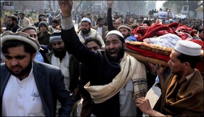 Peshawar Protest