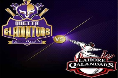 Quetta Gladiators and Lahore Qalandar