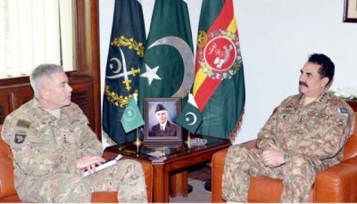 Raheel Sharif and John Campbell