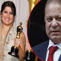 Sharmeen Obaid Chinoy and Nawaz Sharif