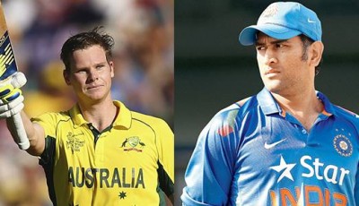 Steve Smith and Dhoni