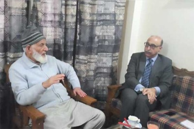 Syed Ali Gilani and Abdul Basit