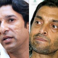 Wasim Akram and Shoaib Akhtar