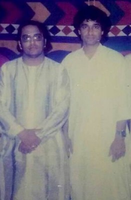 Allama Irfan Haedar Abdi with Nadeem Raza Sarwar