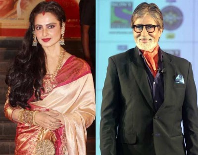 Amitabh Bachchan and Rekha