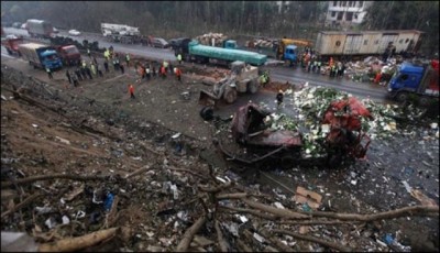 China Truck Explosion