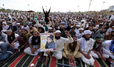 D-Chowk Protesters