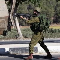 Israeli Troops Firing