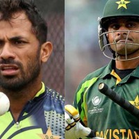 Mohammad Hafeez and Wahab Riaz