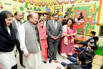 Nawaz Sharif Meet Students