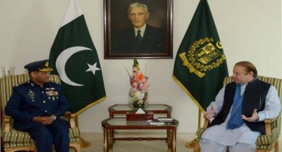 Nawaz Sharif and Sohail Aman Met