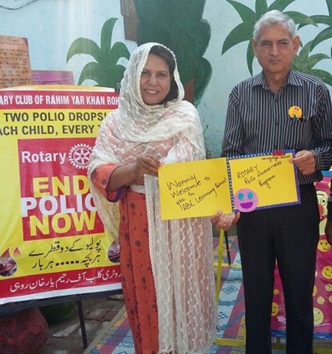 Polio awareness Activity in the campaign