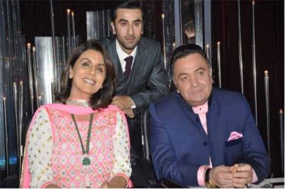 Ranbir Kapoor with Family