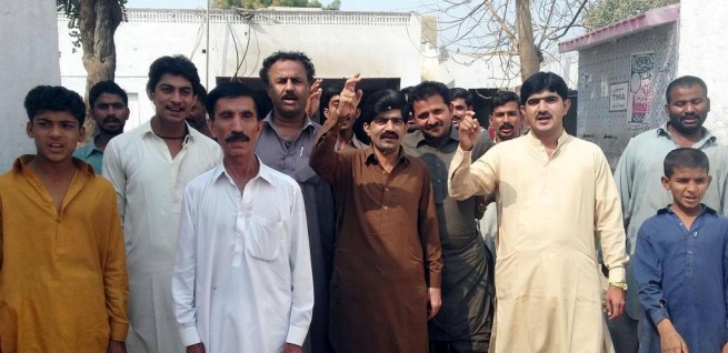 Sehwan Sharif Protest