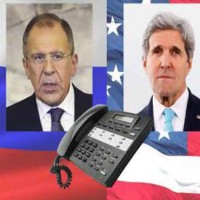 Sergei Lavrov and John Kerry