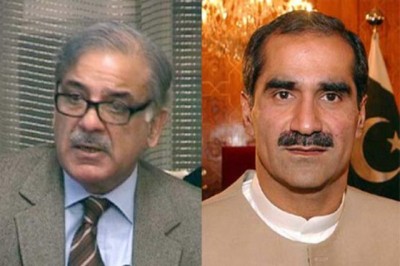 Shahbaz Sharif and Khawaja Saad Rafique